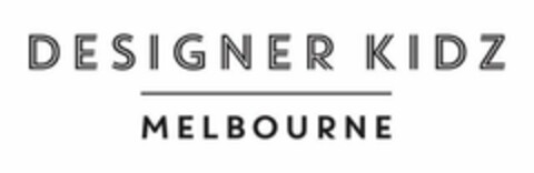 DESIGNER KIDZ MELBOURNE Logo (USPTO, 13.12.2016)