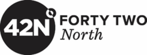 42Nº FORTY TWO NORTH Logo (USPTO, 01/19/2017)