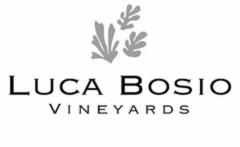 LUCA BOSIO VINEYARDS Logo (USPTO, 03/02/2017)