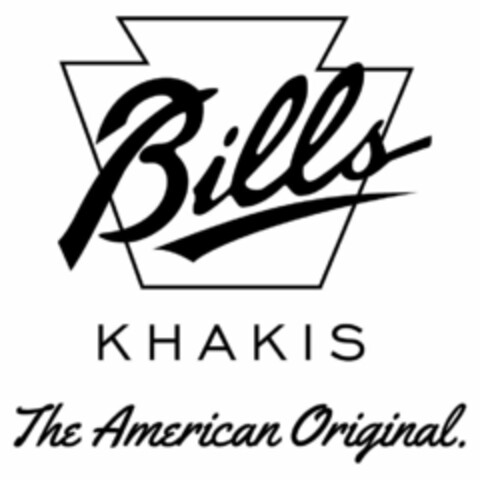 BILLS KHAKIS THE AMERICAN ORIGINAL. Logo (USPTO, 29.08.2017)