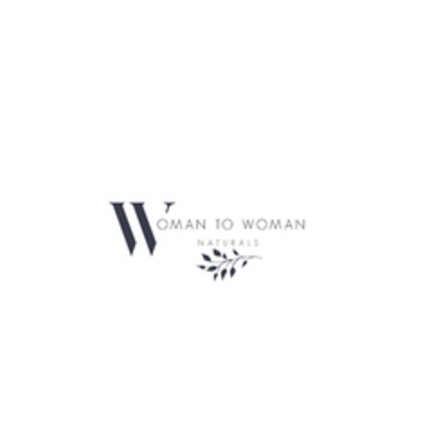 WOMAN TO WOMAN NATURALS Logo (USPTO, 10/03/2017)