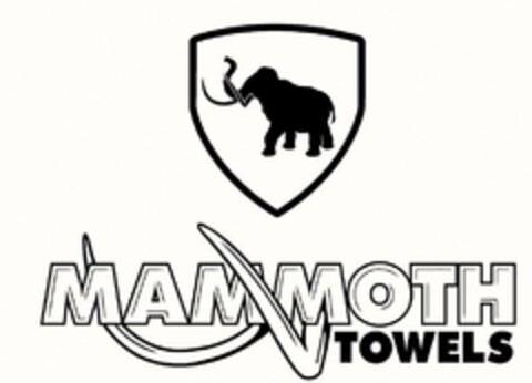 MAMMOTH TOWELS Logo (USPTO, 10.10.2017)