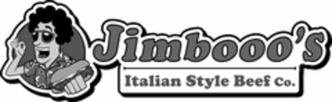 JIMBOOO'S CHICAGO STYLE ITALIAN BEEF CO. Logo (USPTO, 26.02.2018)