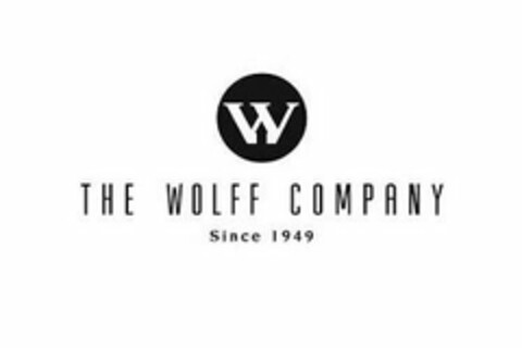 W THE WOLFF COMPANY SINCE 1949 Logo (USPTO, 04.04.2018)