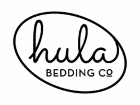 HULA BEDDING CO. Logo (USPTO, 08.05.2018)