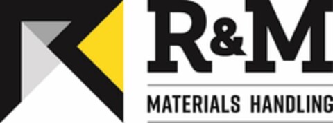 R&M MATERIALS HANDLING Logo (USPTO, 18.05.2018)