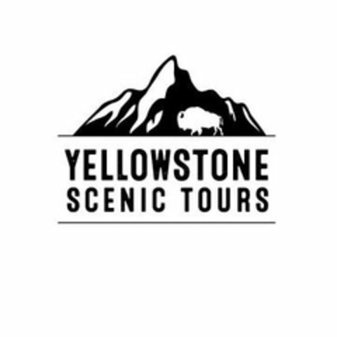 YELLOWSTONE SCENIC TOURS Logo (USPTO, 08/08/2018)