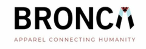 BRONCA APPAREL CONNECTING HUMANITY Logo (USPTO, 09/18/2018)