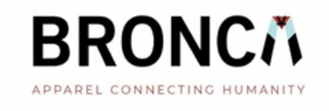 BRONCA APPAREL CONNECTING HUMANITY Logo (USPTO, 18.09.2018)