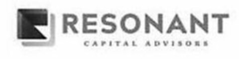 RESONANT CAPITAL ADVISORS Logo (USPTO, 10.10.2018)