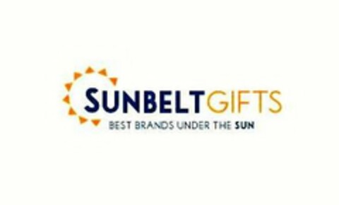 SUNBELTGIFTS BEST BRANDS UNDER THE SUN Logo (USPTO, 04.02.2019)