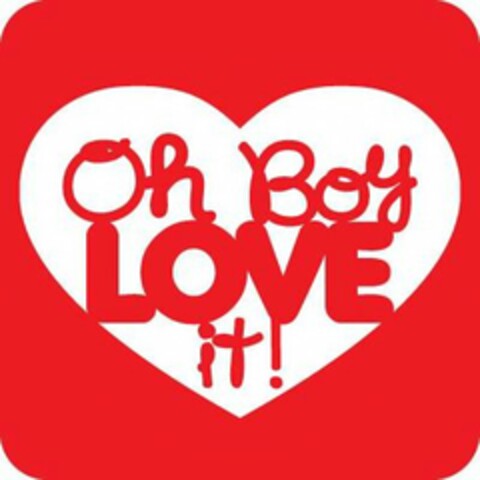 OH BOY LOVE IT! Logo (USPTO, 05.02.2019)