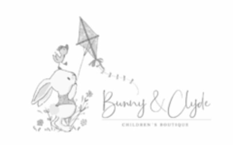 BUNNY & CLYDE CHILDREN'S BOUTIQUE Logo (USPTO, 15.07.2019)