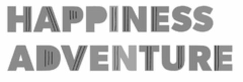 HAPPINESS ADVENTURE Logo (USPTO, 26.07.2019)