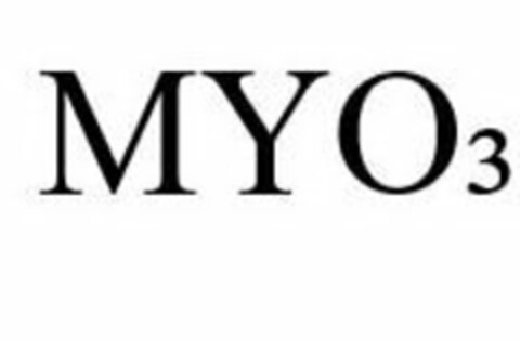 MYO3 Logo (USPTO, 09/23/2019)