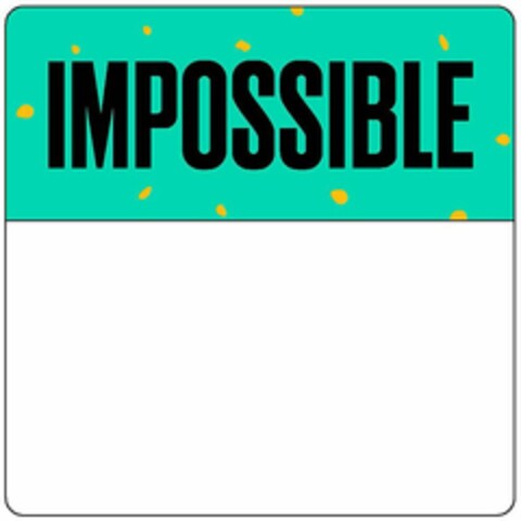 IMPOSSIBLE Logo (USPTO, 10/25/2019)