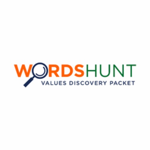 WORDSHUNT VALUES DISCOVERY PACKET Logo (USPTO, 04.06.2020)