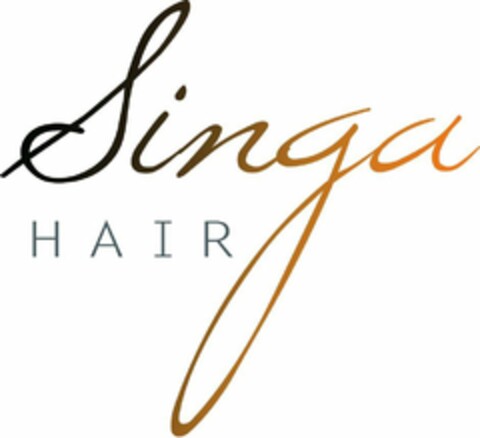 SINGA HAIR Logo (USPTO, 20.07.2020)