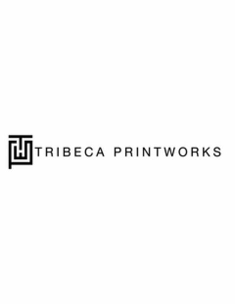 TPW TRIBECA PRINTWORKS Logo (USPTO, 12.08.2020)