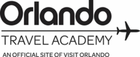 ORLANDO TRAVEL ACADEMY AN OFFICIAL SITE OF VISIT ORLANDO Logo (USPTO, 11.09.2020)