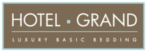 HOTEL GRAND LUXURY BASIC BEDDING Logo (USPTO, 16.03.2009)