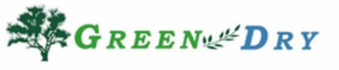 GREEN DRY Logo (USPTO, 24.08.2009)