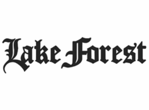 LAKE FOREST Logo (USPTO, 12.01.2010)