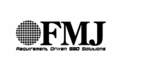 FMJ REQUIREMENT DRIVEN SSD SOLUTIONS Logo (USPTO, 01.03.2010)