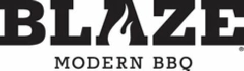 BLAZE MODERN BBQ Logo (USPTO, 04/05/2010)