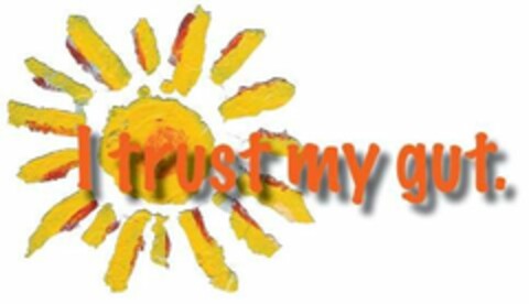I TRUST MY GUT. Logo (USPTO, 06/11/2010)