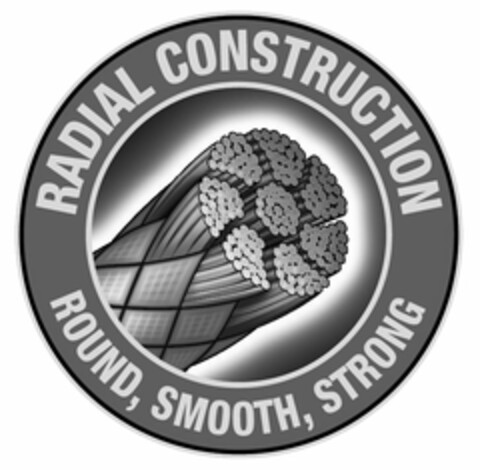 RADIAL CONSTRUCTION ROUND SMOOTH STRONG Logo (USPTO, 28.06.2010)