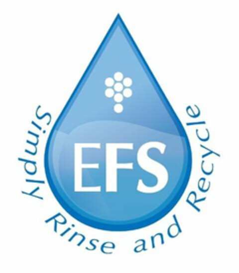 EFS SIMPLY RINSE AND RECYCLE Logo (USPTO, 08.07.2010)