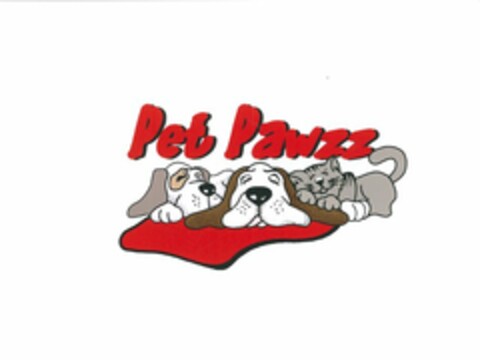 PET PAWZZ Logo (USPTO, 27.08.2010)