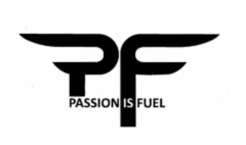 PF PASSION IS FUEL Logo (USPTO, 09.09.2010)