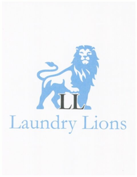 LL LAUNDRY LIONS Logo (USPTO, 17.11.2010)