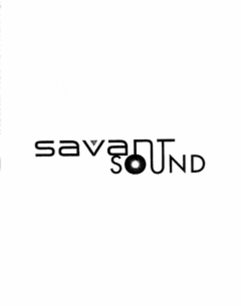 SAVANT SOUND Logo (USPTO, 06/06/2011)