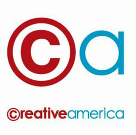 CA CREATIVEAMERICA Logo (USPTO, 30.06.2011)