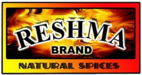 RESHMA BRAND NATURAL SPICES Logo (USPTO, 01.07.2011)