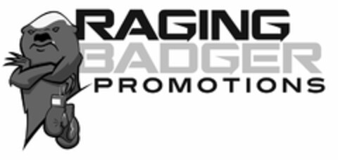 RAGING BADGER PROMOTIONS Logo (USPTO, 17.08.2011)