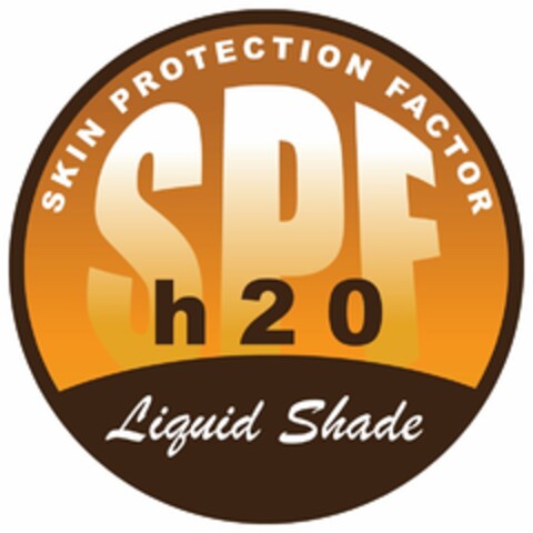 SPF H2O SKIN PROTECTION FACTOR LIQUID SHADE Logo (USPTO, 01.09.2011)