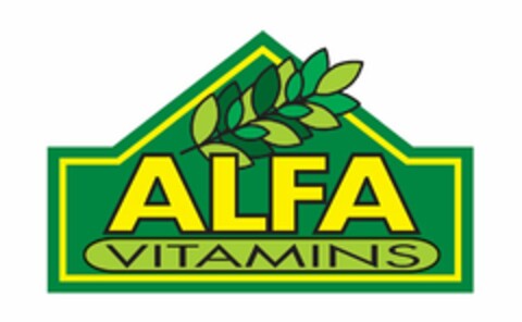 ALFA VITAMINS Logo (USPTO, 10.11.2011)