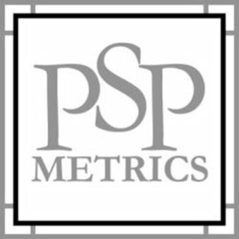 PSP METRICS Logo (USPTO, 01/24/2012)