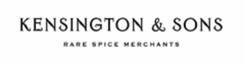 KENSINGTON & SONS RARE SPICE MERCHANTS Logo (USPTO, 22.02.2012)