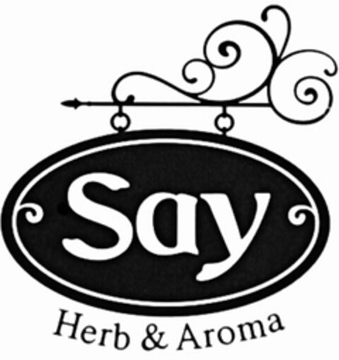 SAY HERB & AROMA Logo (USPTO, 24.02.2012)