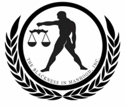 THE BLACKNESS IN MANHOOD, INC. Logo (USPTO, 20.04.2012)