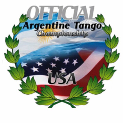 OFFICIAL ARGENTINE TANGO CHAMPIONSHIP USA Logo (USPTO, 18.05.2012)