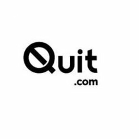 QUIT.COM Logo (USPTO, 07/20/2012)