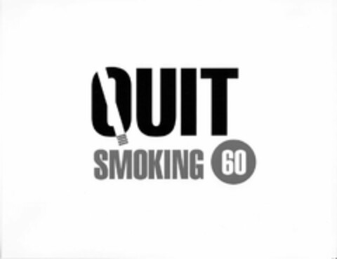 QUIT SMOKING 60 Logo (USPTO, 21.11.2012)