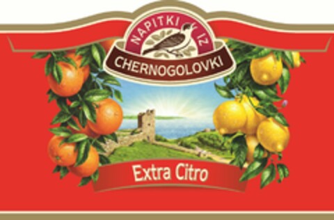 NAPITKI IZ CHERNOGOLOVKI EXTRA CITRO Logo (USPTO, 19.09.2013)