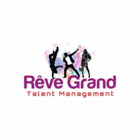 RÊVE GRAND TALENT MANAGEMENT Logo (USPTO, 16.01.2014)